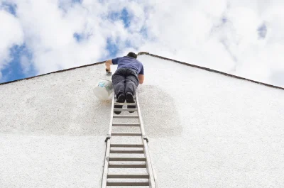 Peinture extérieure à la Chapelle-Gauthier — façades et ravalement